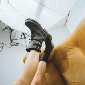 Cizme Piele 791 Tarkovsky Negre - imagine 7