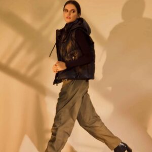 Ghete Dama Glezna Mabea Negre Toc Cub 6.3 cm - imagine 5